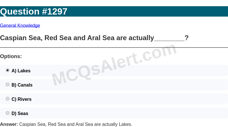 Question Screenshot