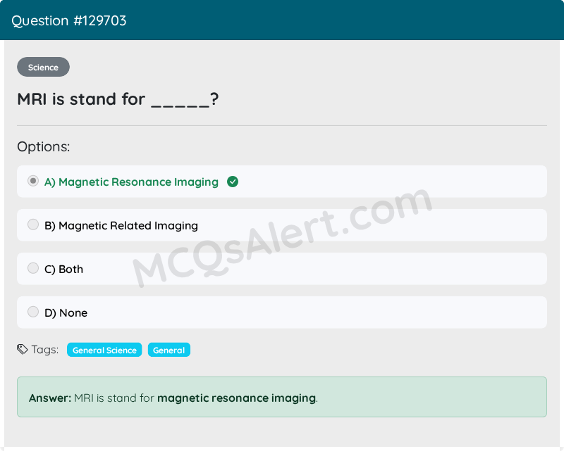 Question Screenshot