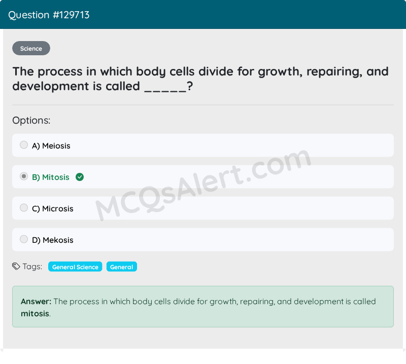 Question Screenshot