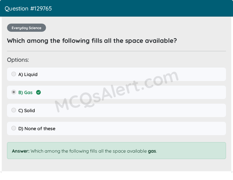 Question Screenshot