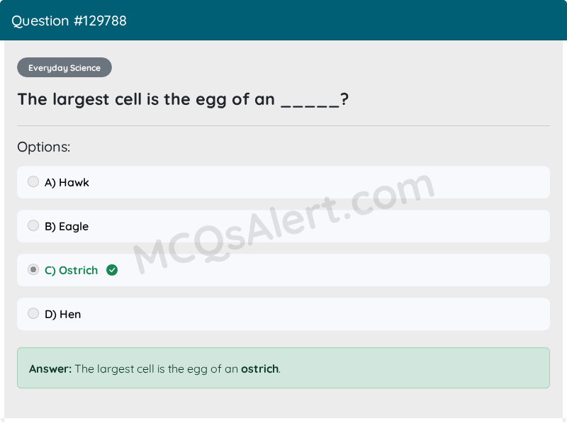 Question Screenshot