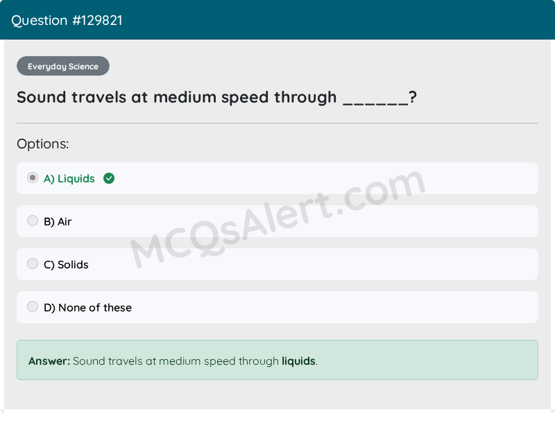 Question Screenshot