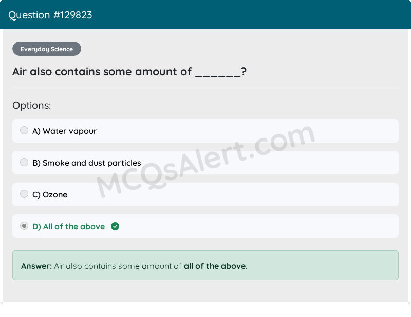 Question Screenshot