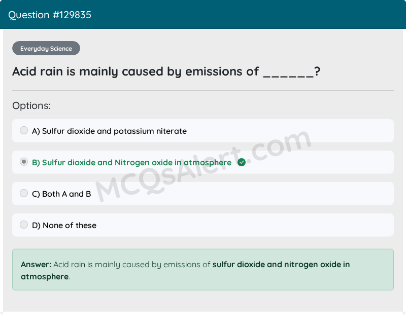Question Screenshot