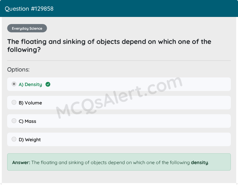 Question Screenshot