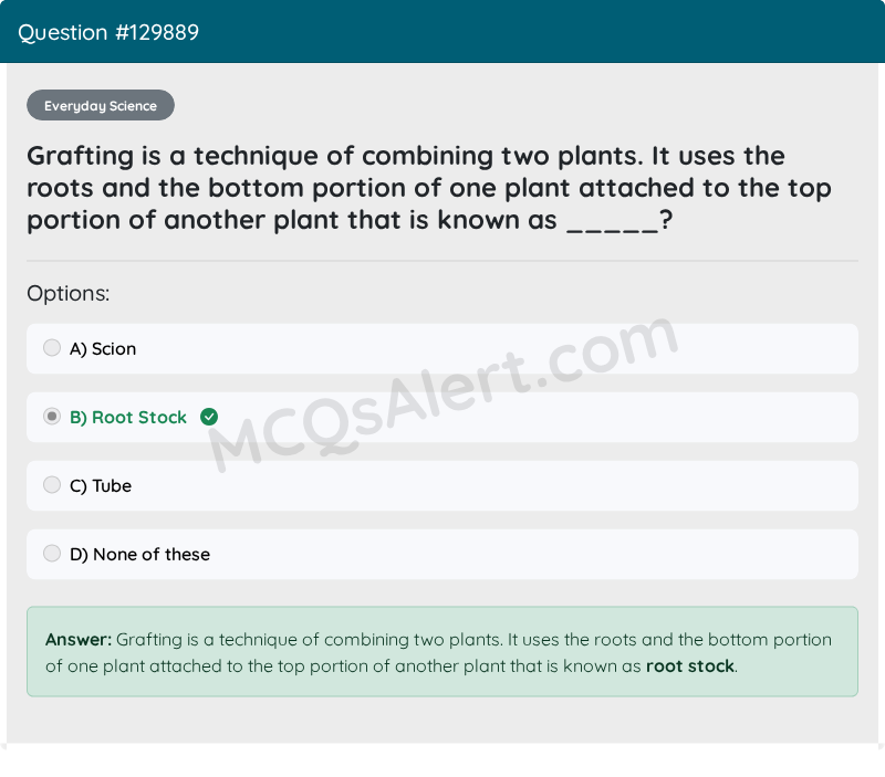 Question Screenshot