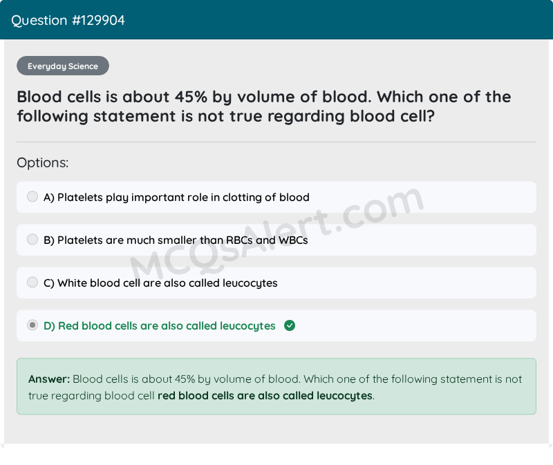 Question Screenshot