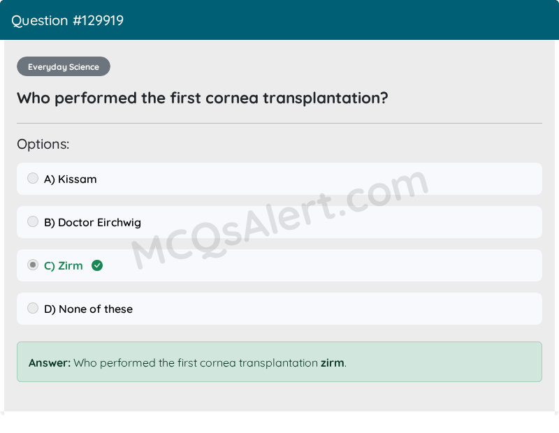 Question Screenshot