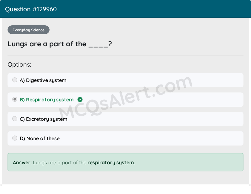Question Screenshot