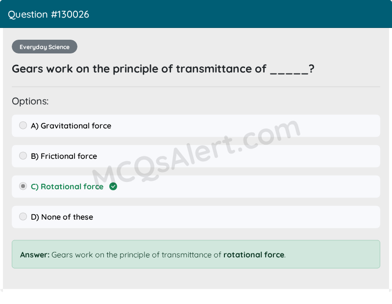Question Screenshot