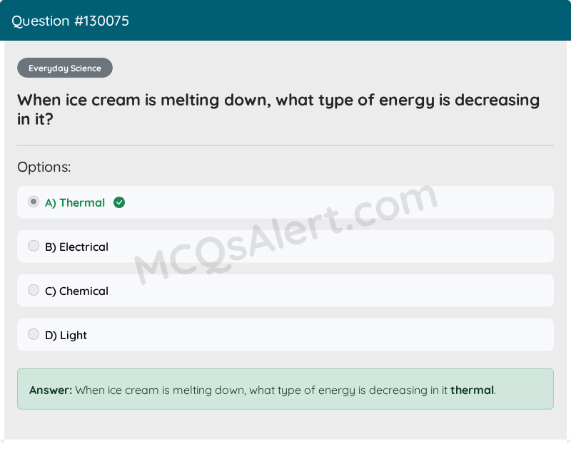 Question Screenshot