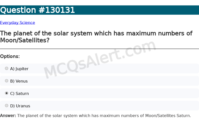 Question Screenshot
