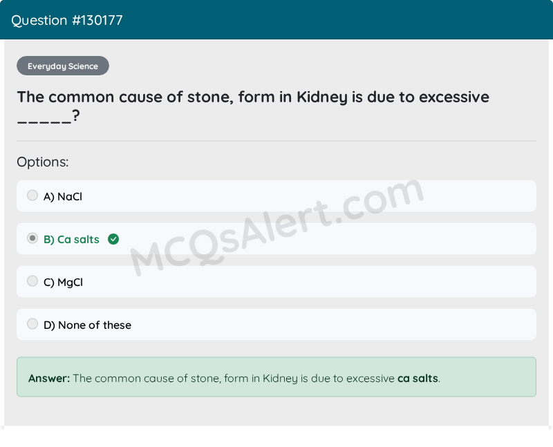 Question Screenshot