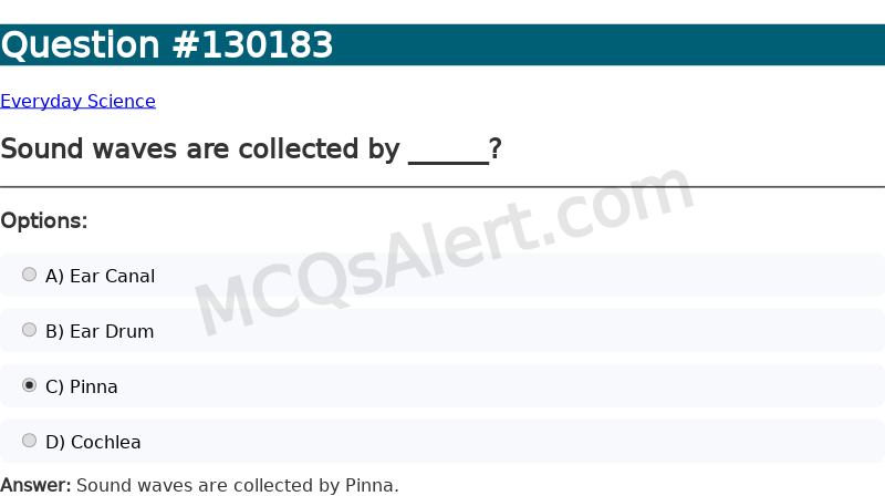 Question Screenshot