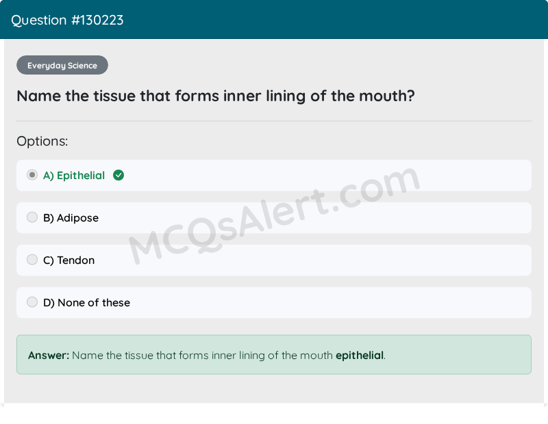 Question Screenshot