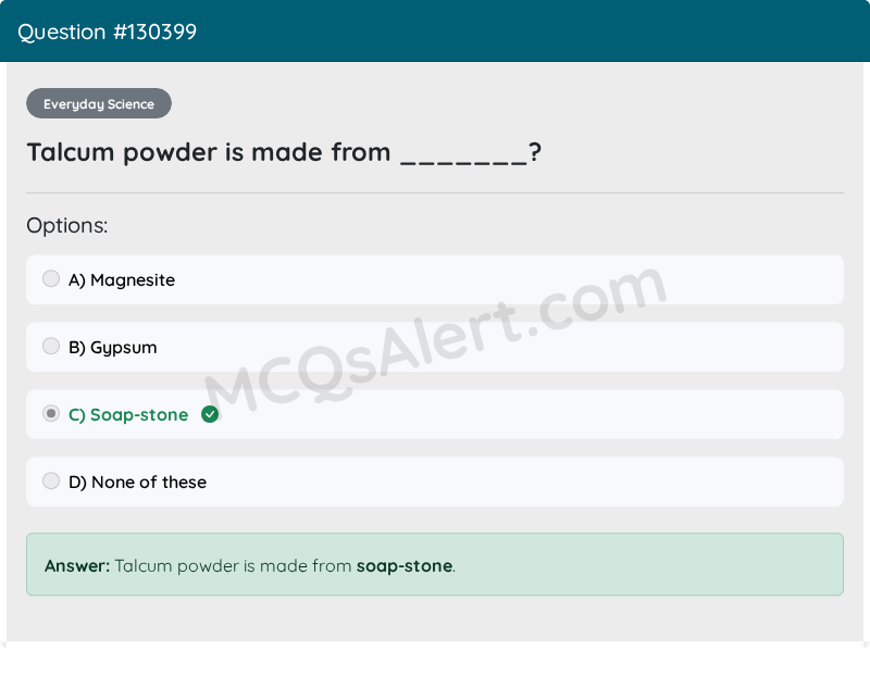 Question Screenshot