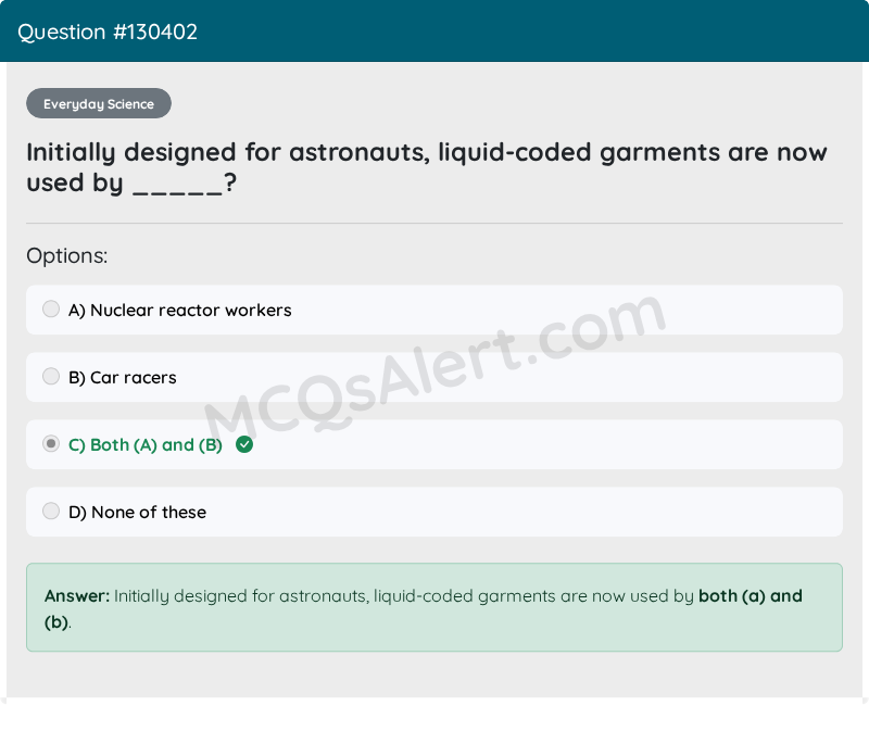 Question Screenshot