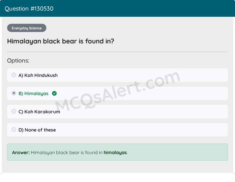 Question Screenshot