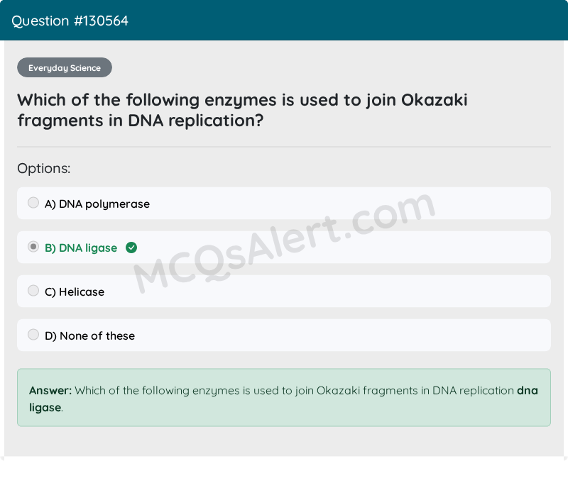 Question Screenshot