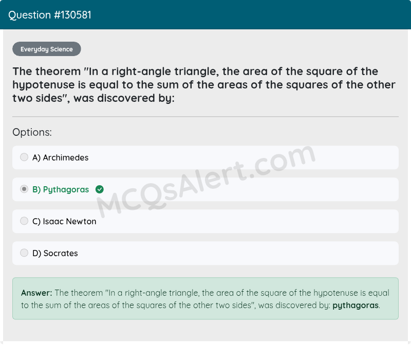 Question Screenshot