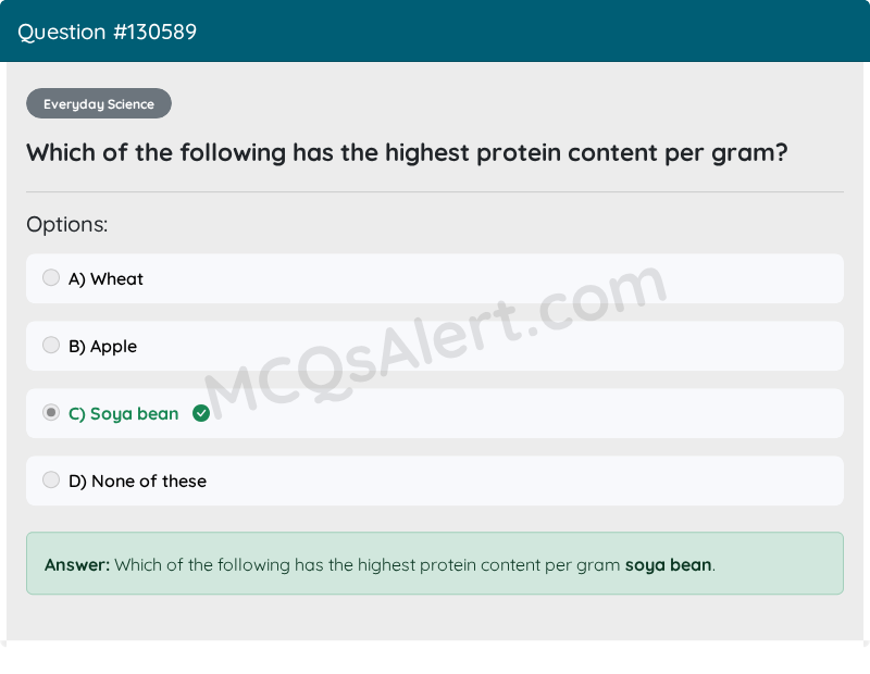 Question Screenshot