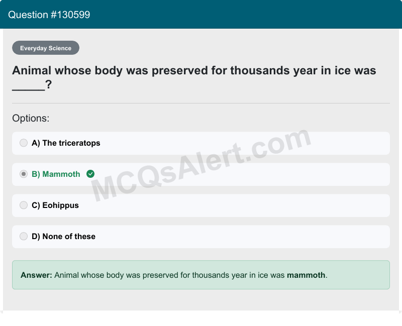 Question Screenshot