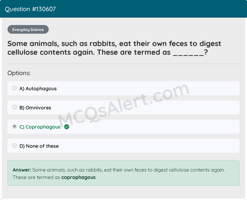 Question Screenshot