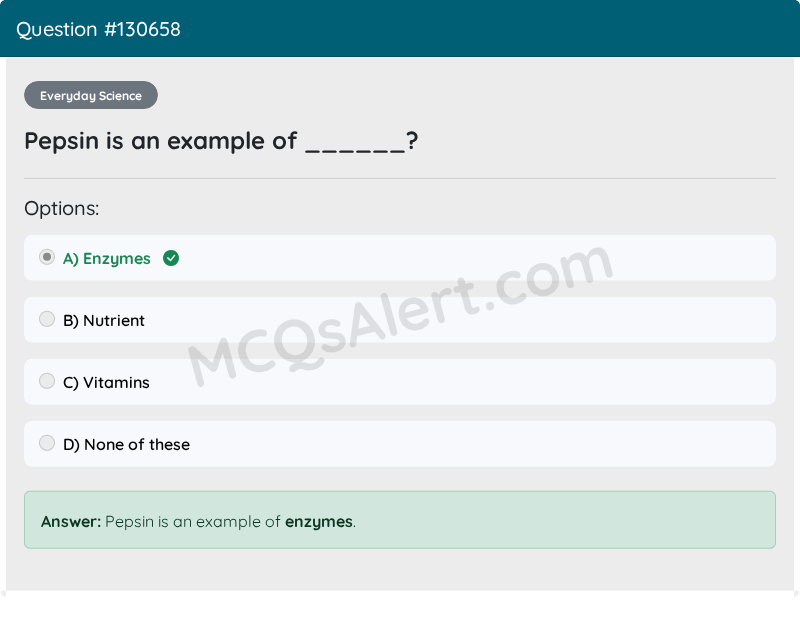 Question Screenshot