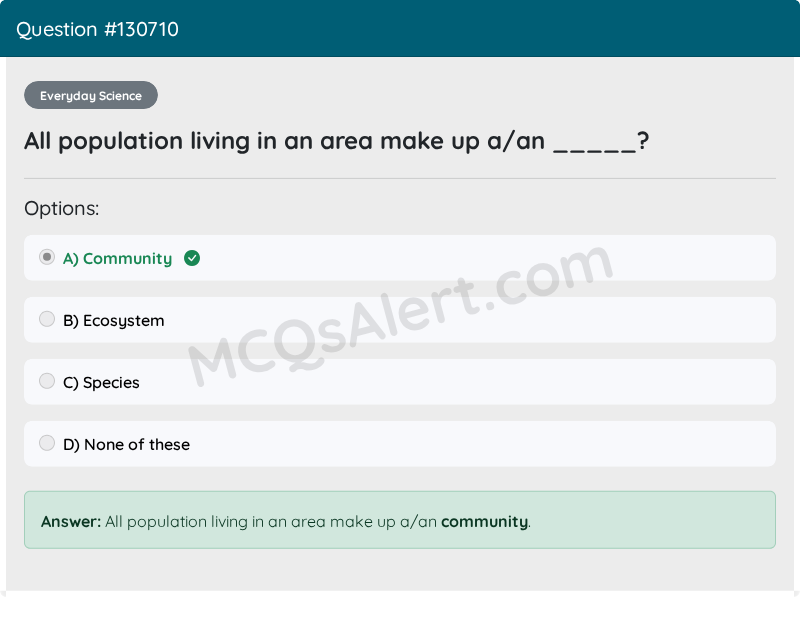 Question Screenshot