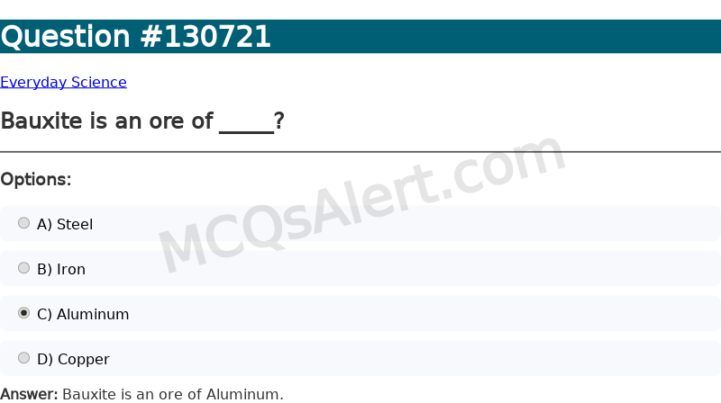 Question Screenshot
