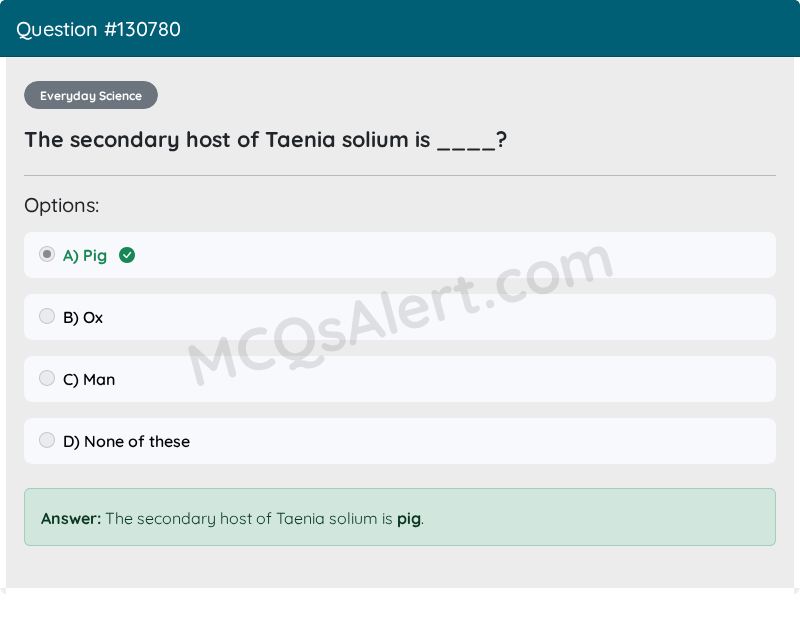 Question Screenshot