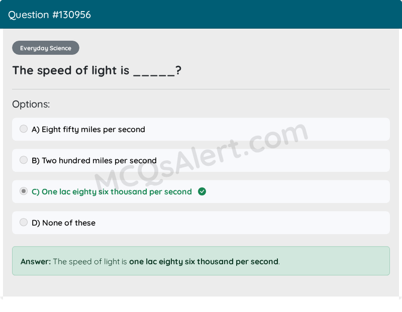 Question Screenshot