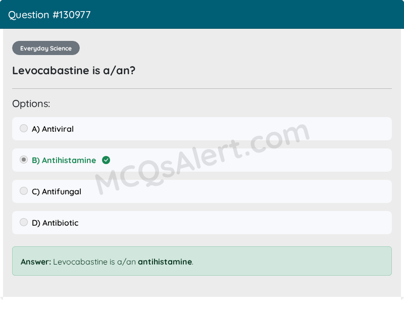 Question Screenshot