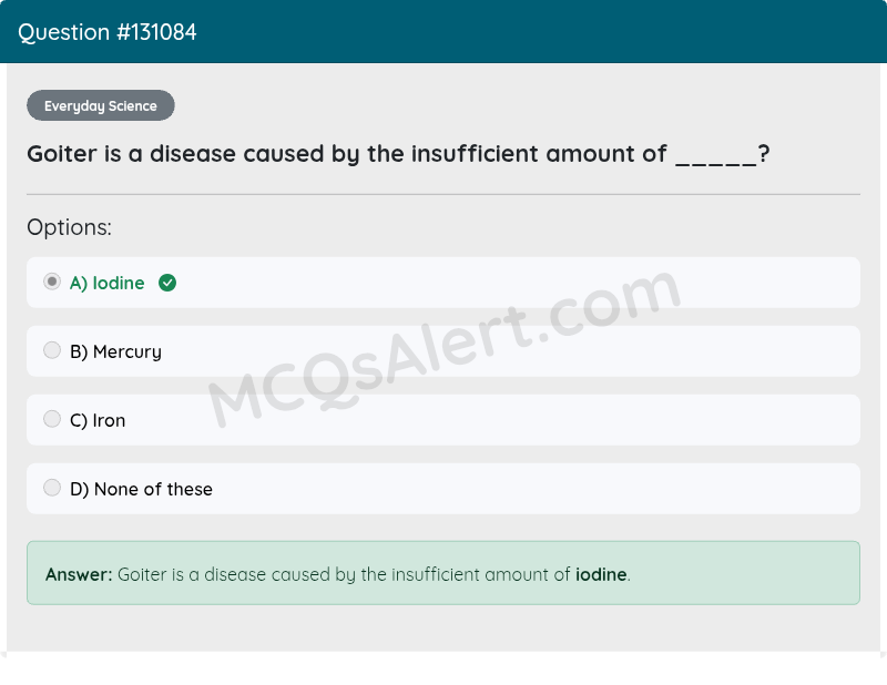 Question Screenshot