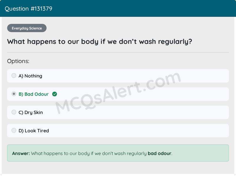 Question Screenshot