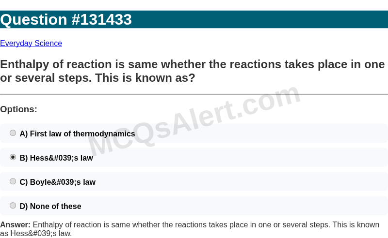Question Screenshot