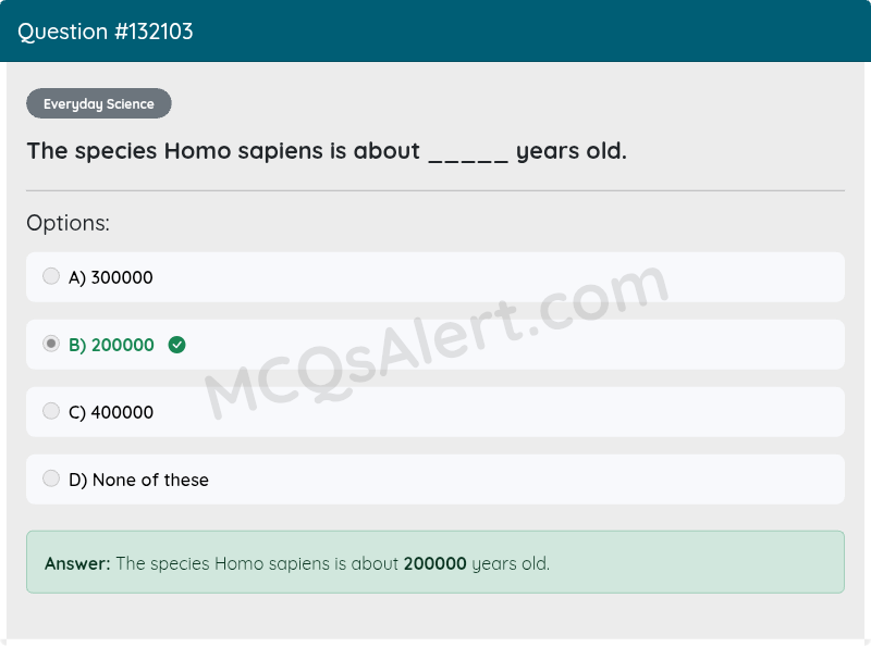 Question Screenshot