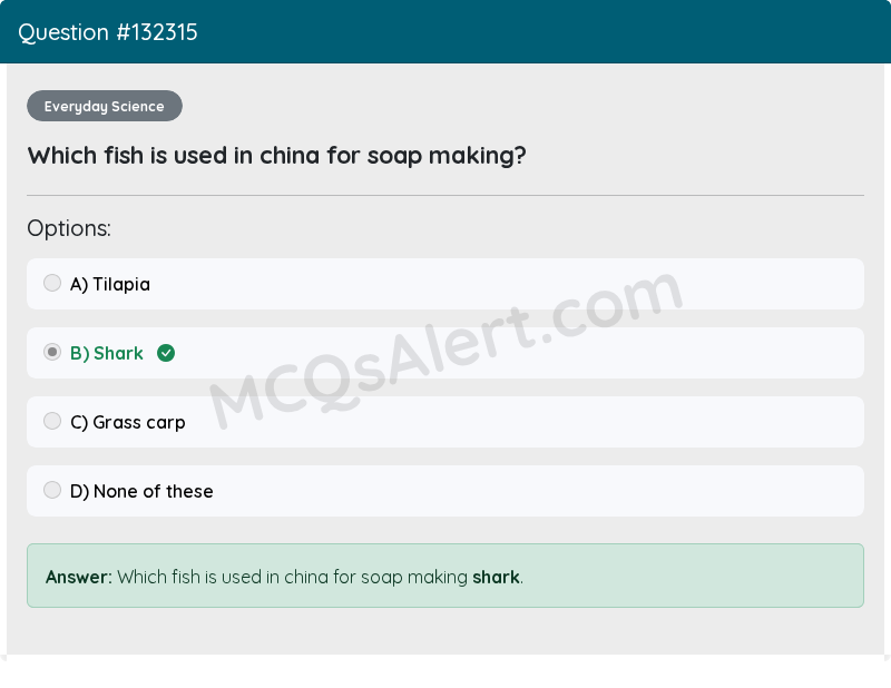 Question Screenshot