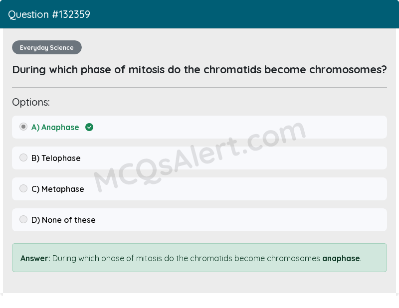 Question Screenshot