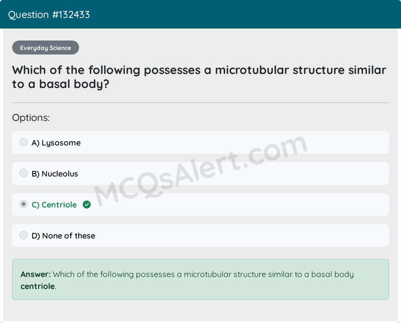Question Screenshot