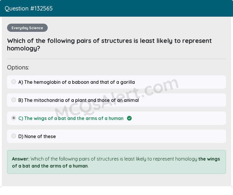 Question Screenshot