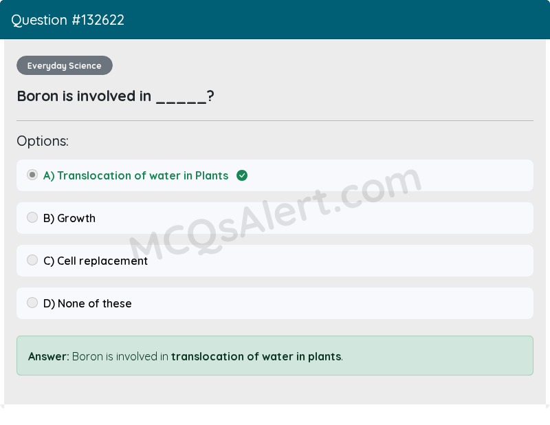 Question Screenshot