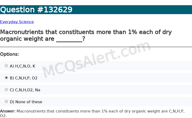 Question Screenshot