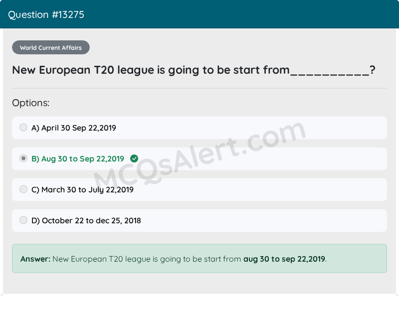 Question Screenshot