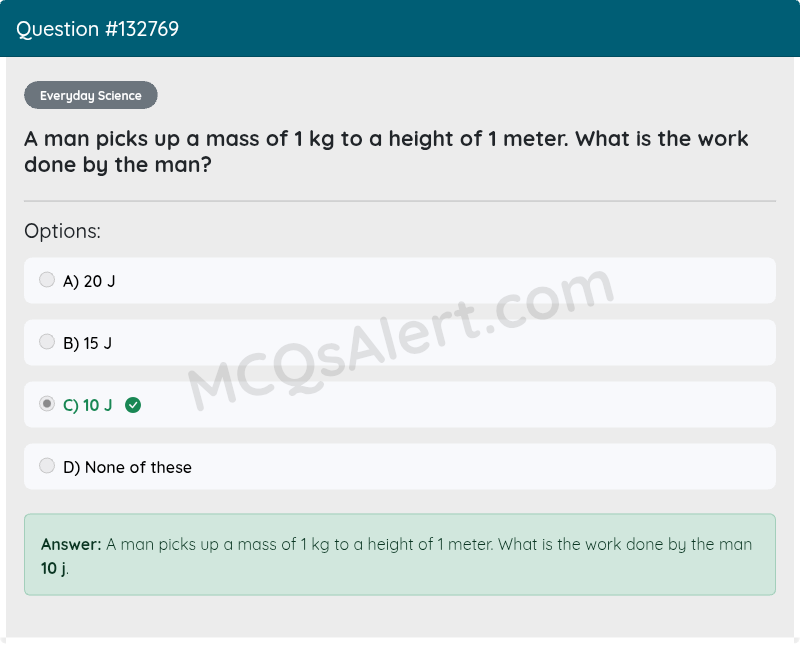 Question Screenshot