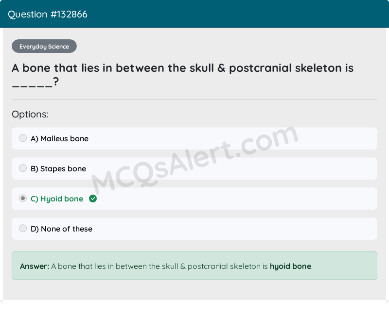 Question Screenshot