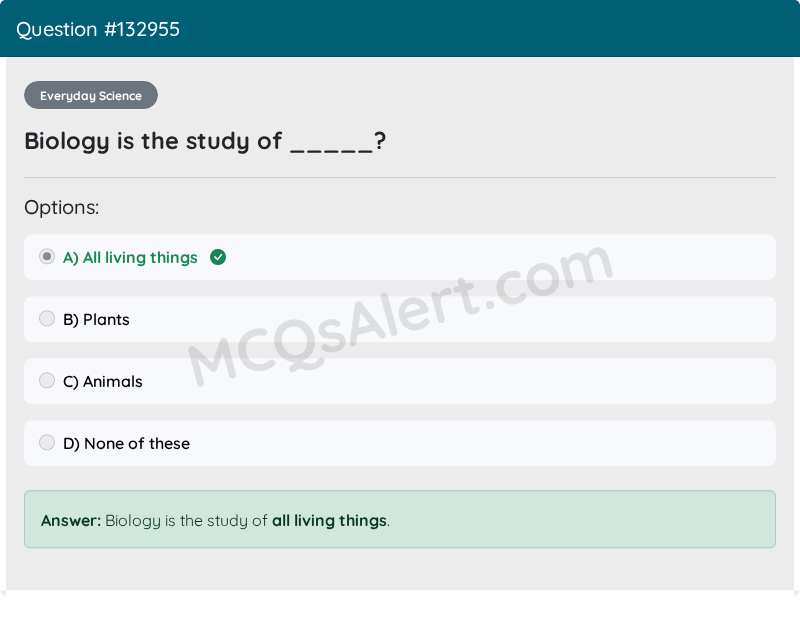Question Screenshot
