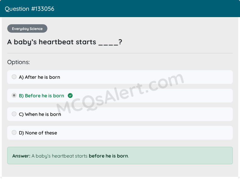 Question Screenshot