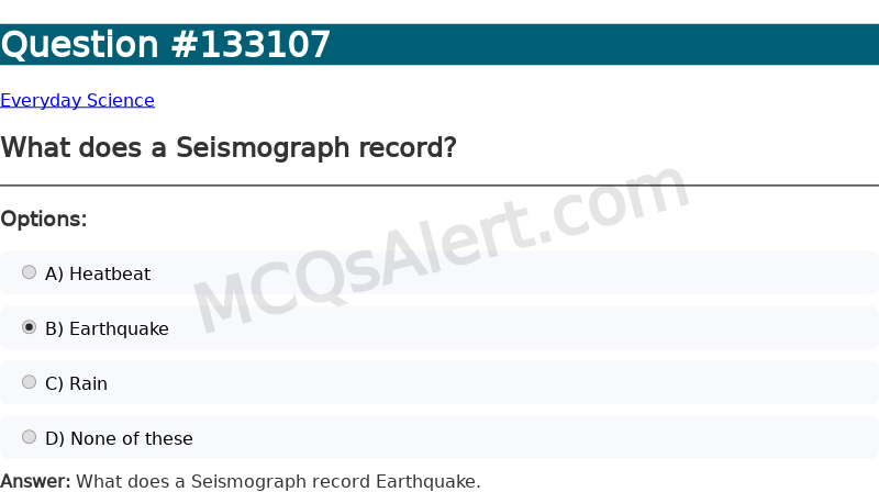 Question Screenshot