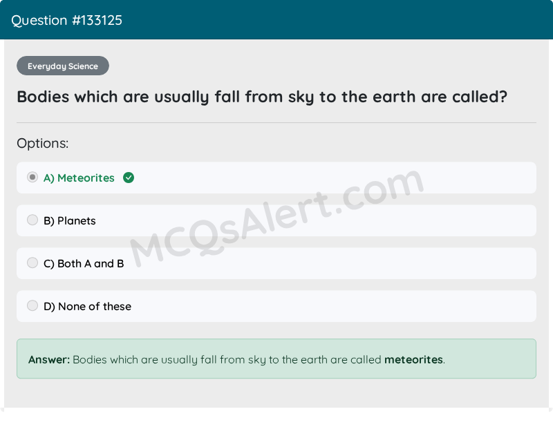 Question Screenshot